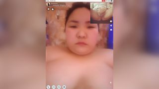 Horny chubby chick from Mongolia
