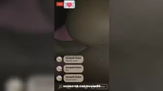 Facebook Live Plowed Sri Lankan Older Chubby And Hubby
