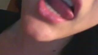 Web Camera bitch oils Massive Boobs,  nipples and lactates (MrNo)