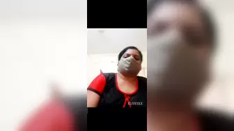 Divya aunty ki live movie call