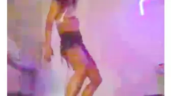 exotic dancer doing what she do best