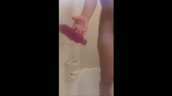 Wide Jelly Prick Shower Play