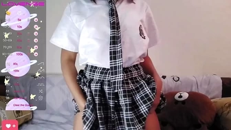 Asian Schoolgirl Teenie After School