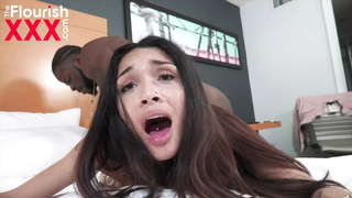 Trailer Margarita Lopez gives Ace Hardz her Butt on Web-Cam Show