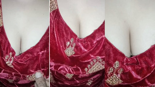 Pakistani gigantic tits aunty with her BF full sex live latest movie