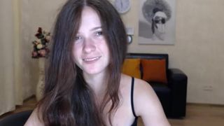 Sexy 18 y.o. web-cam perfect body brunette dancing