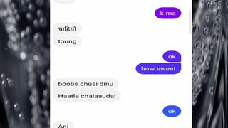Nepali xada chat Dewar Bahujuko chating
