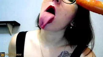 She Likes to LICK so much
